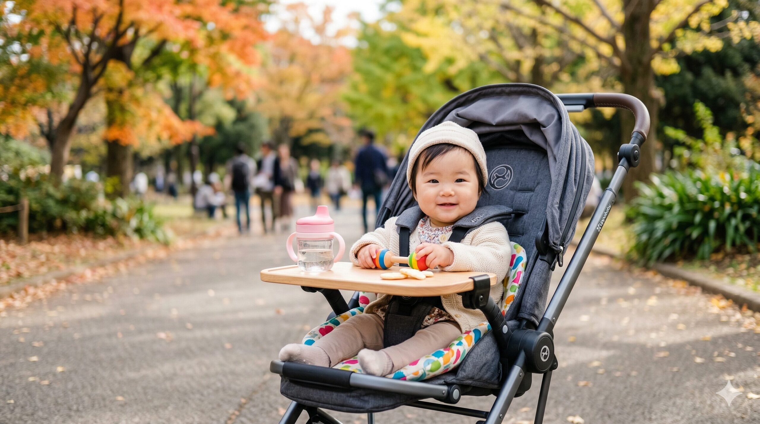 ベビーカー用テーブルの選び方とメリット｜食事や遊びを快適にするぐずり対策ガイド